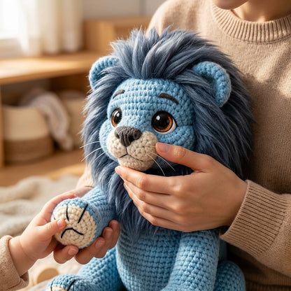 Crochet Lion Amigurumi Kit