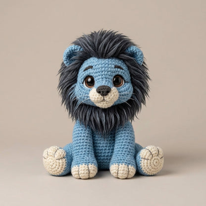 Crochet Lion Amigurumi Kit