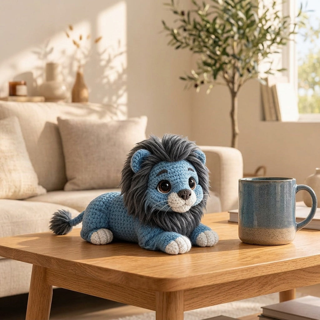 Crochet Lion Amigurumi Kit