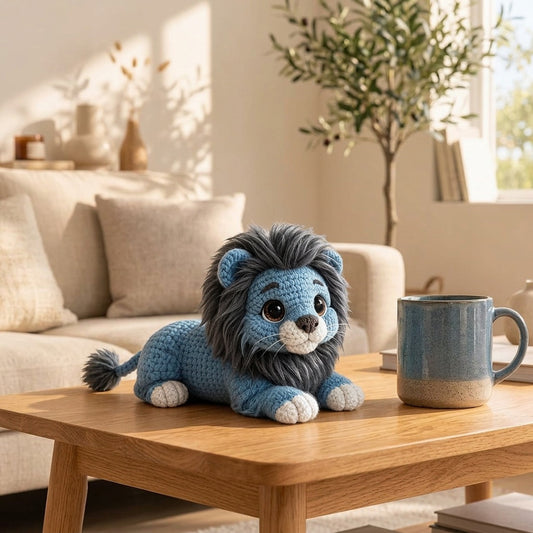 Crochet Lion Amigurumi Kit